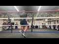 Chase stanley sparring old teammate jimmy mendoza