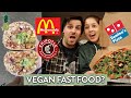 Eating VEGAN Fast Food For 24 Hours Challenge #6