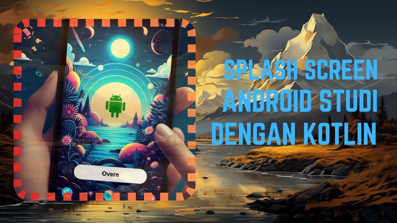 Android Studio Splash Screen menggunakan Kotlin - YouTube