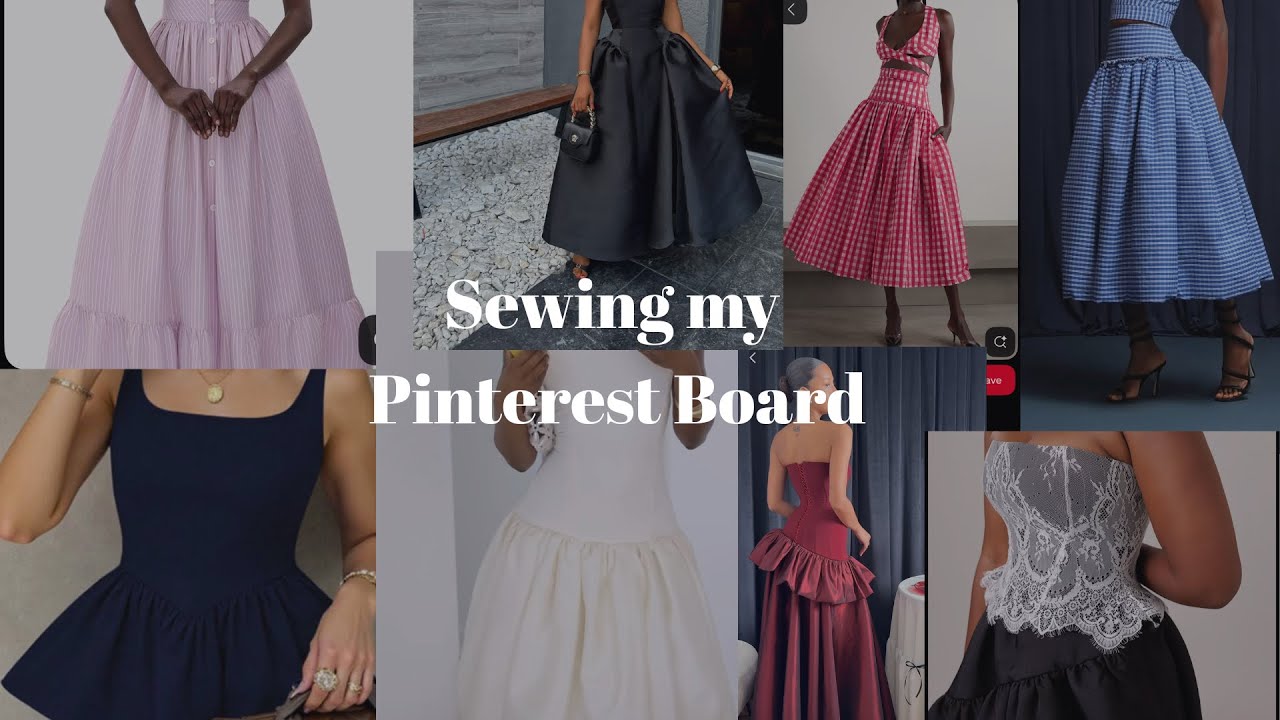 Sewing my Pinterest Board - Fabric Haul
