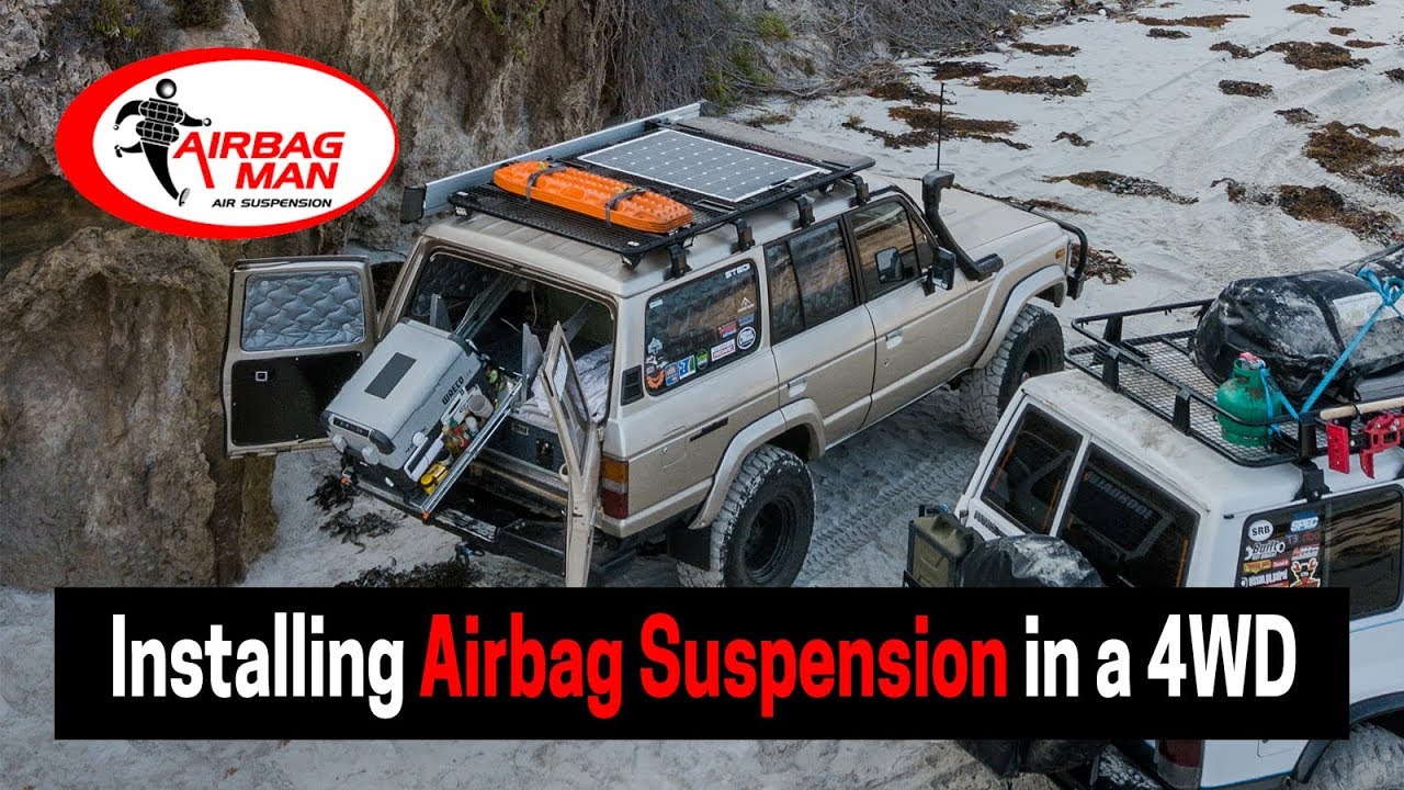 Installing AIRBAG SUSPENSION in a 4WD Airbagman Suspension YouTube