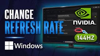 How to Change Refresh Rate in Nvidia App on PC or Laptop screenshot 5
