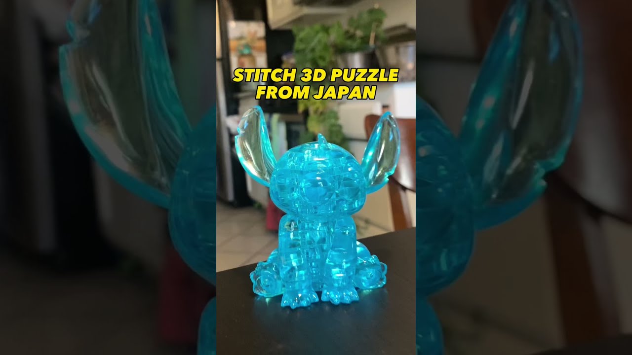 Stitch 3D Crystal Puzzle by BePuzzled