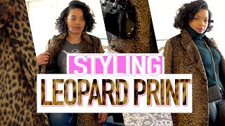 How To Style Your Leopard Print Coat - Winter 2018