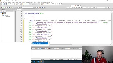 Vídeo aula de C++ - Primeiros exercícios: resolução de exercícios 14 - Parte 1