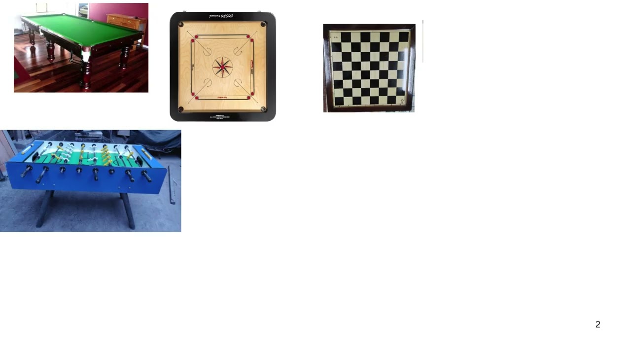 Premium Gaming Products, Indoor Games