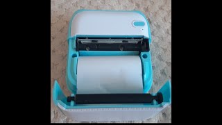Мини-принтер с черно-белой печатью. Portable Mini Printer