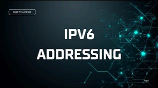 IPV6 Addressing - Jaringan Komputer | Kelompok 3
