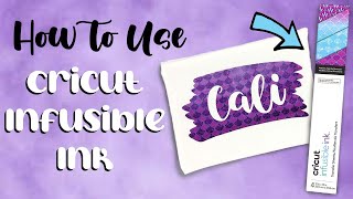 cricut tutorial: how to use cricut’s infusible ink transfer sheets to make your own makeup bags!