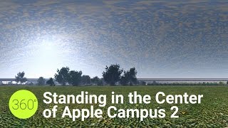 Standing in the Center of Apple Campus 2