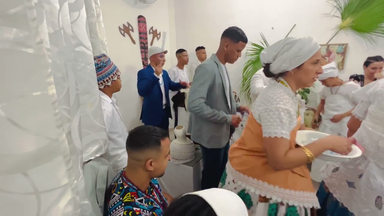 Louvando Ọ̀ṣọ́ọ̀sì com Àlágbé Fernando e Epèrìn Ọdẹ Gabrielzinho.