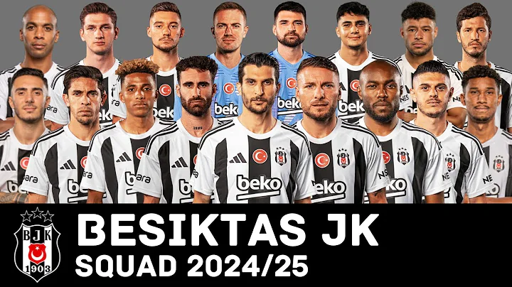 BESIKTAS JK Full Squad For Season 2024/25 | Beşiktaş | FootWorld