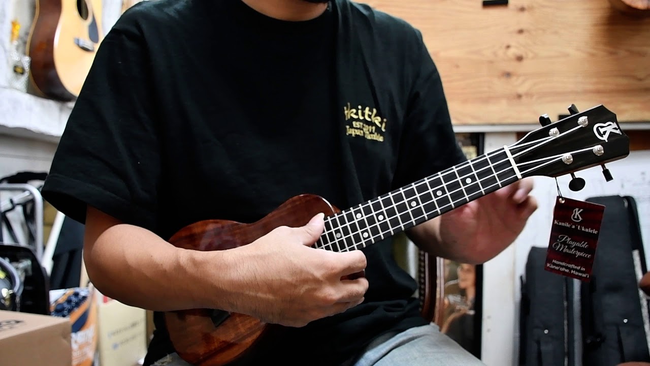 Kanile'a　K1-S DLX（SOP）＃02　@Guitar & UkuleleShop TANTAN