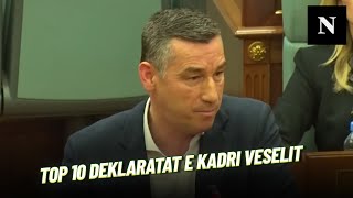 A po të kujtohet: Top 10 deklaratat e Kadri Veselit ndër vite