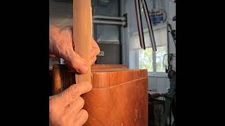 Lane cedar chest make veneer chip patch technique