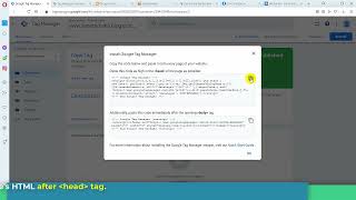 How To Verify Google Tag Manager In Blogger