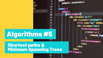 Algorithms #5 | Shortest paths and Minimum Spanning Trees | การหาวิถีที่สั้นที่สุด
