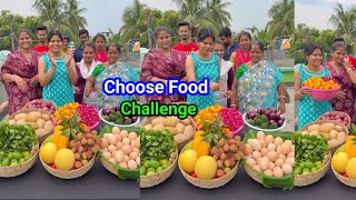 Choose The Food Challenge