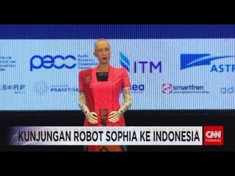 Robot Sophia Berkunjung ke Indonesia