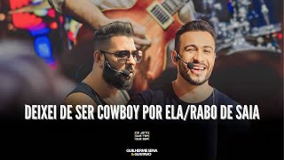 Pot-pourri : Deixei de ser cowboy por ela/Rabo de saia - Guilherme Sena & Gustavo (Ao vivo)