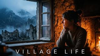 Young Couple living Isolated high in the Italian Mountains in an abandoned Village (17)