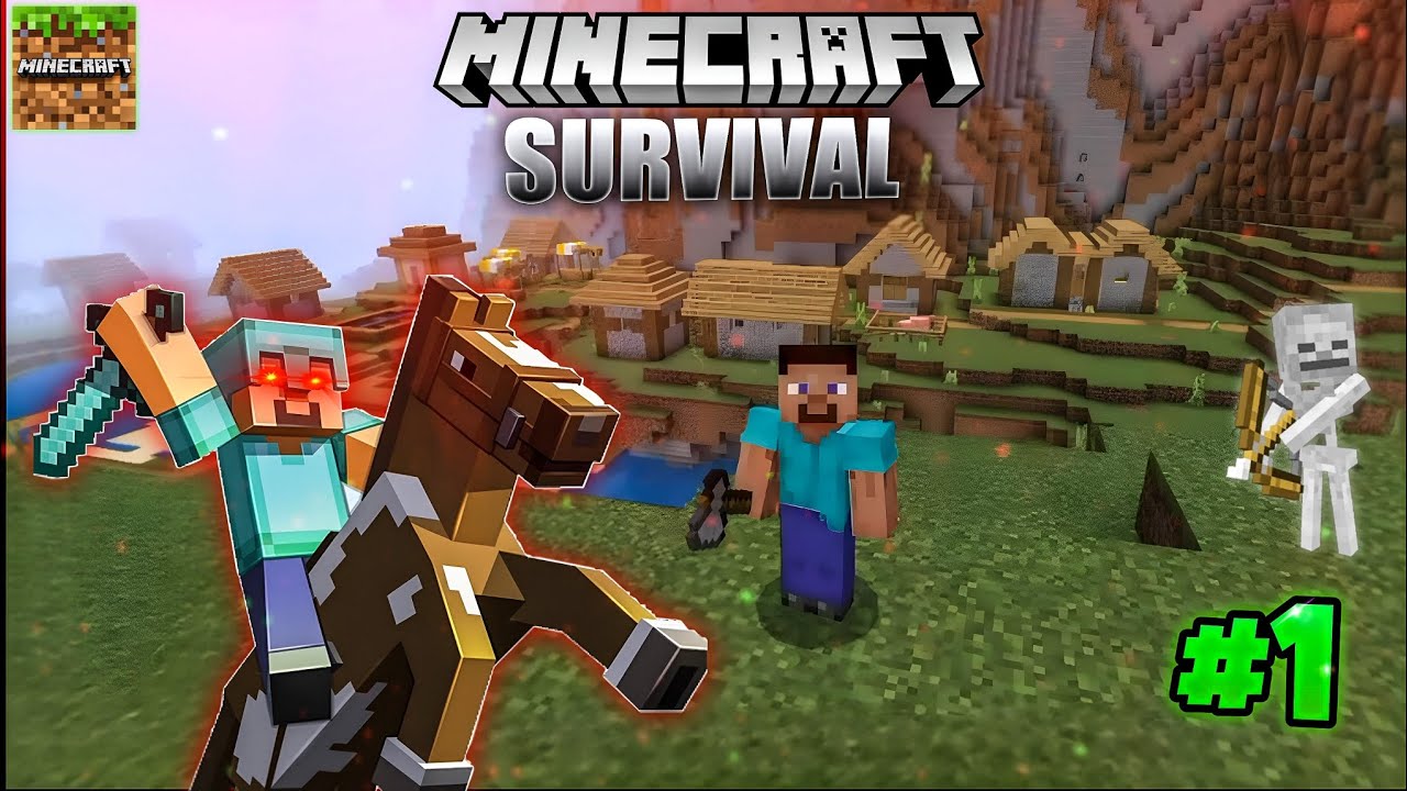 CAN I SURVIVE IN MINECRAFT ?? #minecraft - YouTube