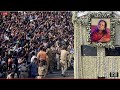 Singer vani jayaram last funeral video|vani jayaram