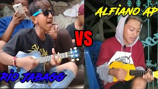 ADU SKILL SUARA RIO JABAG VS ALFIANO (cover puteri - iklim)