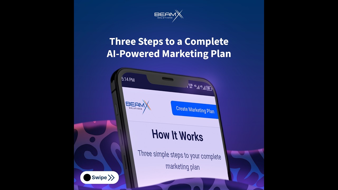 BeamX Luna AI Demo: How to Generate AI-powered Marketing Plans in Minutes