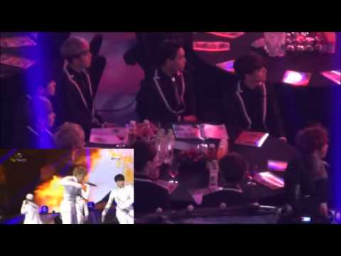 140213 EXO REACTION TO B.A.P- ONE SHOT gaon charts awards