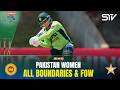 Pakistan Women All Boundaries & FOW | Sri Lanka W v Pakistan W | Match 03 | ODI Series 2026 | M9l1K