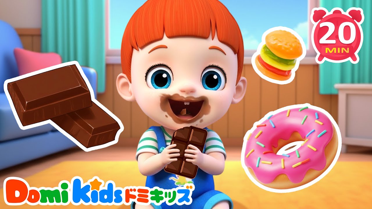 Yes Papa Song🍩ベイビーベイビーはいパパ｜Morning Routine Song🌞 はみがき・おきがえ・あさごはん｜知育｜ドミキッズ｜Domi Kids