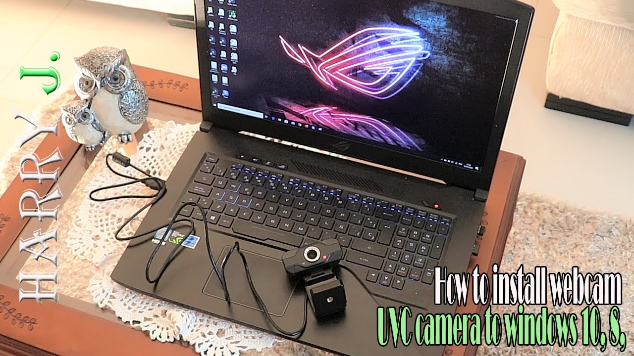 How to install webcam, UVC camera to windows 10, 8, - YouTube