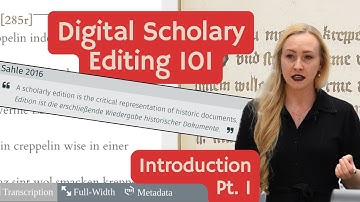 What is a Digital Scholarly Edition? A primer on data modeling, theory & archiving (by Sarah Lang)