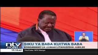 Jubilee kumuidhinisha Raila Odinga kama mgombea urais 2022