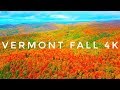 Hills on fire 4k  vermont fall