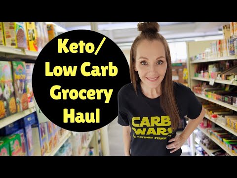 Keto/Low Carb Grocery Haul - YouTube