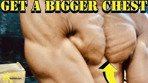 How To Build A BIGGER CHEST With Only Pushups