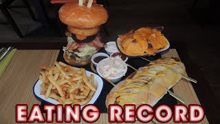 Burger Parlour Challenge RECORD | Randy Santel