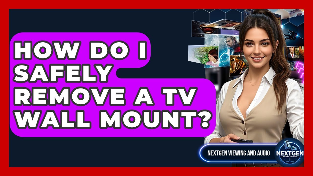 How Do I Safely Remove A TV Wall Mount? - NextGen Viewing and Audio