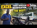 Tvs XL three wheeler vechical modifications from dsworksadyar made very strong 