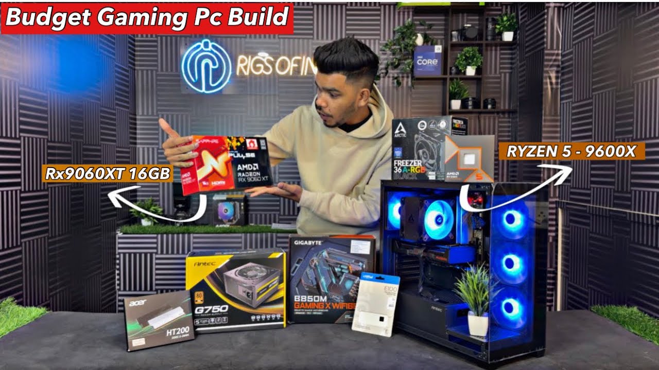 Best Gaming Pc Build In 2026 Ryzen 5 9600X With Rx9060XT 16gb Best 