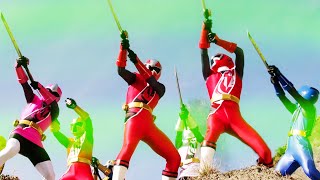 The Rangers vs Madame Odius | Super Ninja Steel | Power Rangers Official