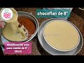 receta de chocoflan o pastel imposible PARA MOLDE DE 8" PARA NEGOCIO