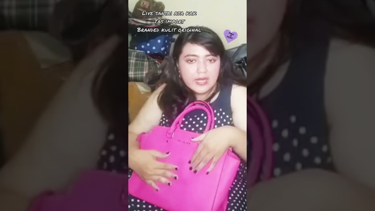 Live santai,.. tas kulit import branded