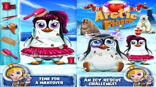 Fun Baby Care Kids Game - Penguin Love Story - Arctic Rescue : A Doctor X Adventure screenshot 1