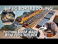 Our SIP Jig Borer Tooling Collection! | Testing Shop Made BT50 Tool Holder