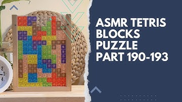 PART 190-193 || PLAYING COLORFULL TETRIS BLOCKS PUZZLE