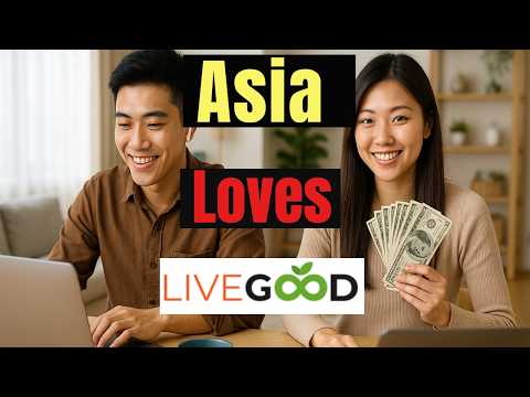 Asia Loves LiveGood!  Best New Home Business Opportunity for  2025. Work From Home Revolution!