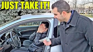 I Fixed Up & Surprised A Single Mom With A FREE Car & Cash For Christmas! She Freaked Out!